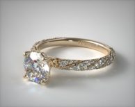 Pave Engagement Rings | Engagement Ring Wall